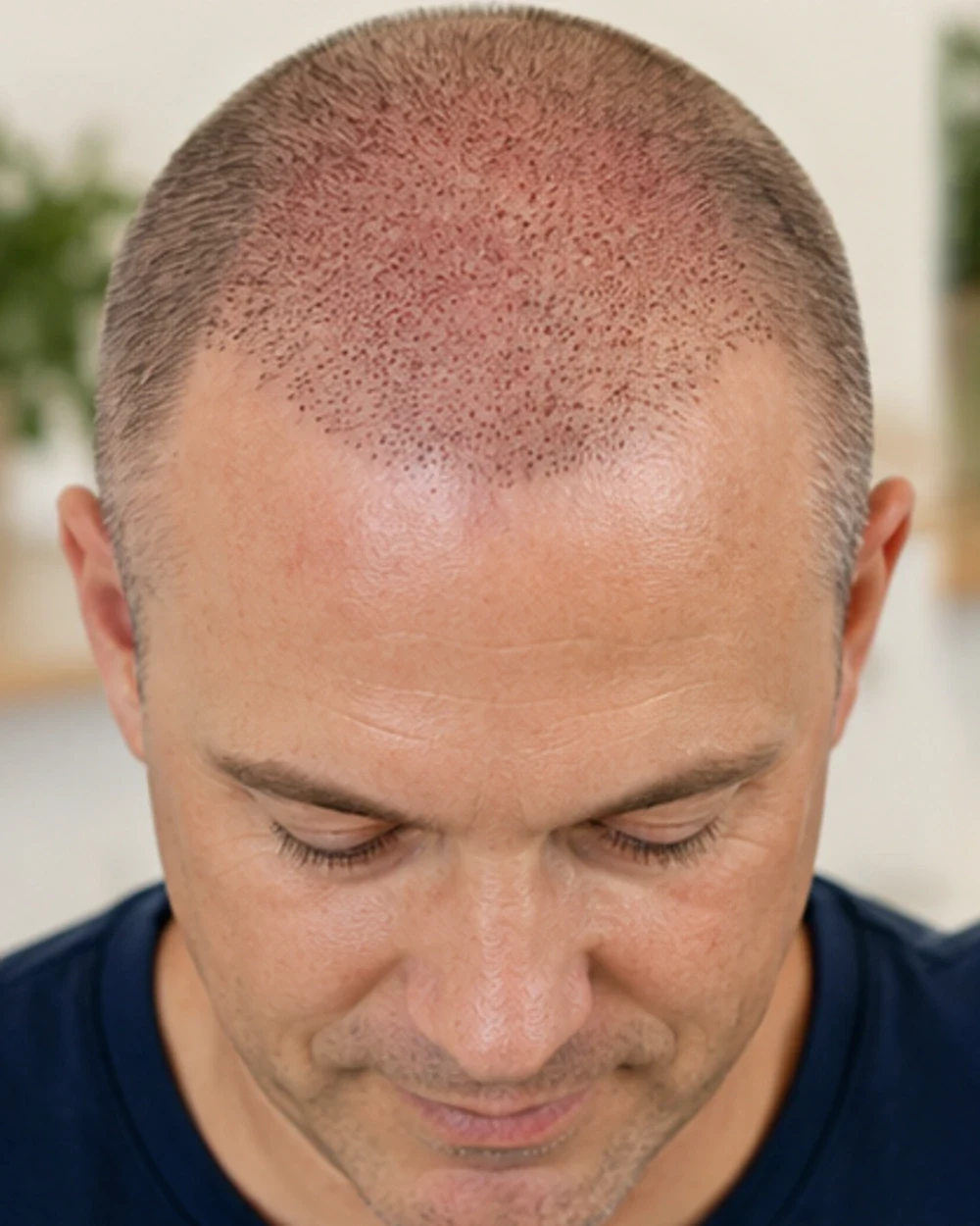 Frontal Hairline Restoration — before