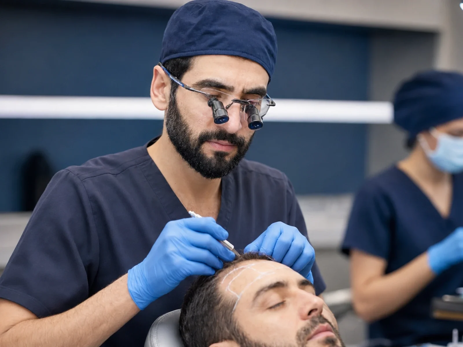 Dr. Adnan Orakzai in a professional clinical setting